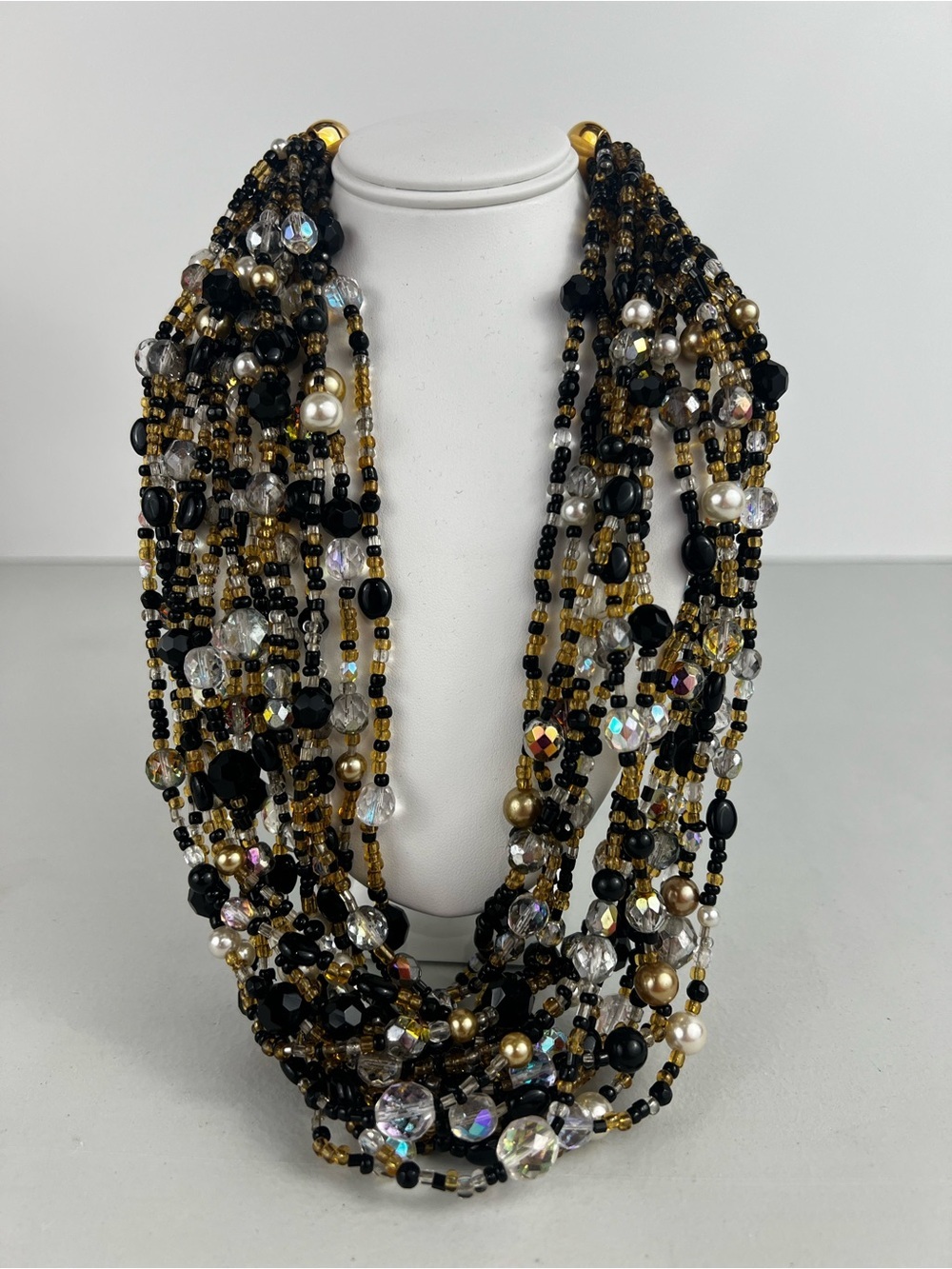 Joan Rivers Czech Republic 16 Strand Torsade Necklace